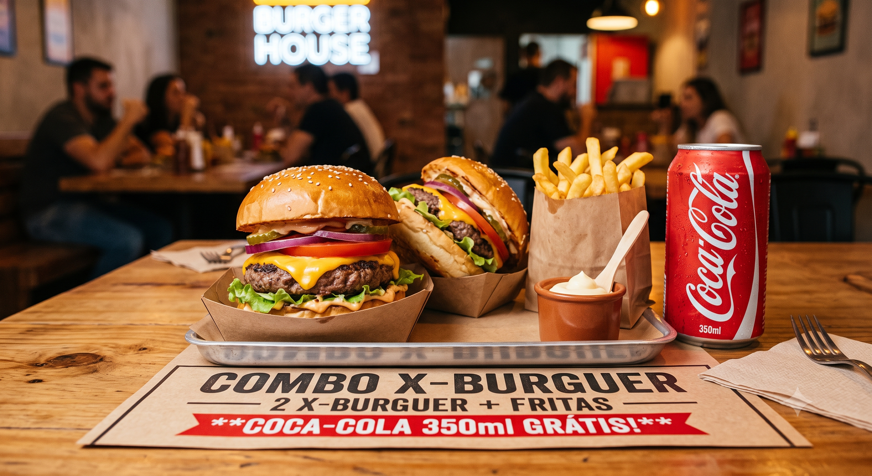 Combo Duplo Burguer
